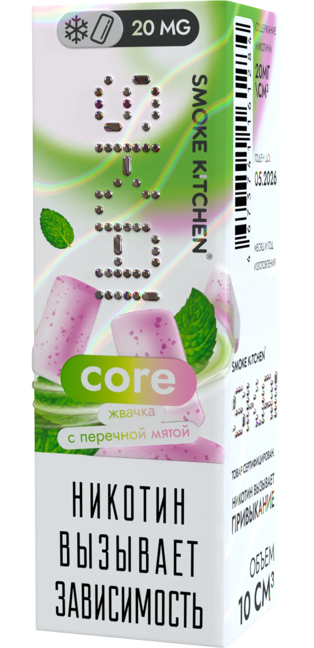 Жидкость core<br>баблгам с перечной мятой